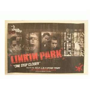  Linkin Park Poster 2 sided Band Shot One Step Closer 