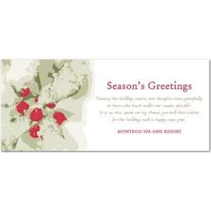  Business Holiday Cards   Snow Covered By Sb Hello Little 