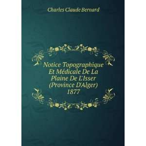   De LIsser (Province DAlger) 1877 Charles Claude Bernard Books
