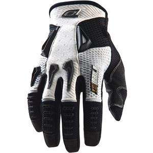  2012 ONEAL REACTOR GLOVES (X LARGE) (WHITE) Automotive