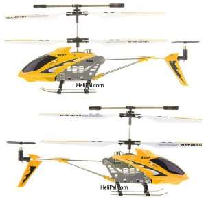  S107/S107G R/C Yellow Helicopters READY TO FLY MUST SEE HIGH 