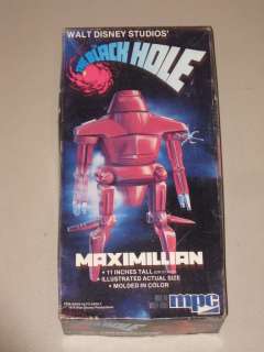 The Black Hole Maximillian 11” Tall Robot in Box 1979 Disney  