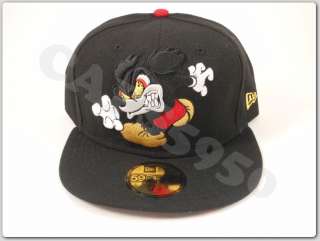   Mouse Hat 59FIFTY Runaway Brain Vintage Disney Collection BLK  