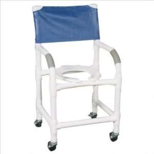   Deluxe Shower Chair Color Mauve, Feet Casters