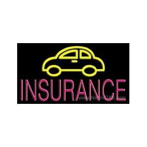 Auto Insurance Neon Sign 20 x 37