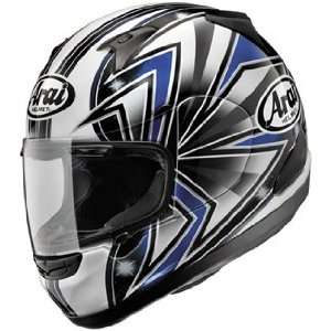   RX Q Full Face Motorcycle Riding Race Helmet  Talon Blue Automotive