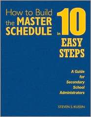 How to Build the Master Schedule in 10 Easy Steps A Guide for 