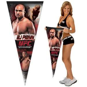  UFC BJ Penn 17 x 40 Pennant