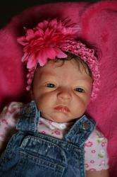   .OOAK baby Reborn Baby Girl Bald can be rooted apon request  