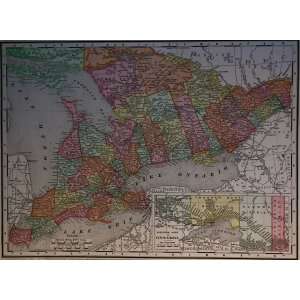  Spofford Map of Ontario (1900)