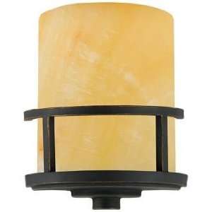  Kyle Collection Marble Glass 11 High Wall Sconce
