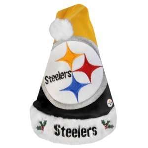  Pittsburgh Steelers NFL Santa Hat   2011 Colorblock Design 