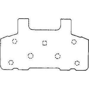  BENDIX GLOBAL Global Semi Metallic MRD368 Automotive