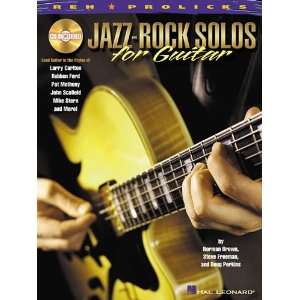  Jazz Rock Solos for Guitar   Book and CD Package   TAB 