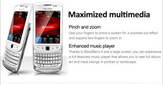 Blackberry Torch 9800*WHITE* 5MP Camera Mobile BB9800w  