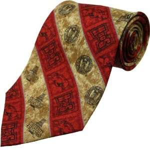 Arkansas Razorbacks Silk Striped Tie 