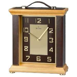  Bulova Leland Unique Table Clock   B2796