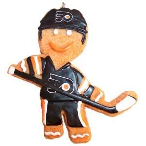 Philadelphia Flyers NHL Hockey Gingerbread Person Christmas Ornament