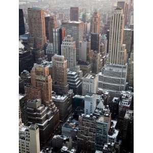  Manhattan Buildings from Rockefeller Center Photographic 