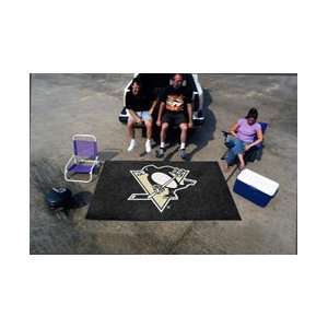   NHL Pittsburgh Penguins X Large 5 X 8 Ulti Tailgate Rug Sports