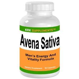  Avena Sativa 450mg 90 Capsules KRK SUPPLEMENTS Health 