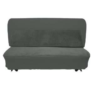 Acme U105 628HS Front Light Charcoal Smooth Scottsdale Velour Bench 