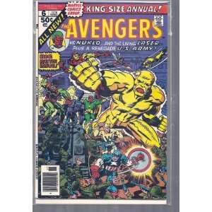 AVENGERS ANNUAL # 6, 4.5 VG +