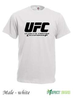UFC T Shirt Ultimate Fighting MMA Cage Fighting   Mens S 2XL FREE P&P 