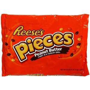 Reeses Pieces 44oz Bag   CASE PACK OF 4  Grocery 