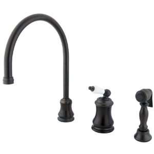 Princeton Brass PKS3815PLBS single handle widespread kitchen faucet 