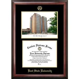 Kent State University Gold Embossed Diploma Frame with Limited Edition 