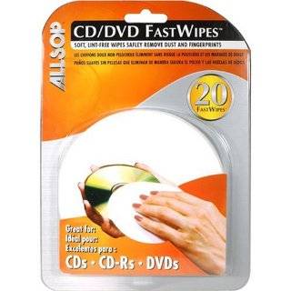 Allsop CD and DVD FastWipes by Allsop (June 22, 1994)