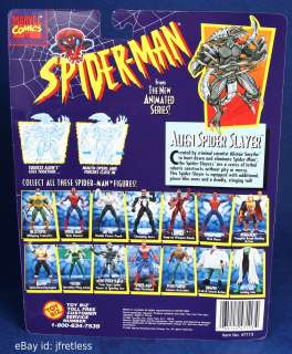 1994 Toy Biz Spider Man Spiderman Alien Spider Slayer The New Animated 
