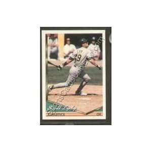  1994 Topps Regular #160 Scott Lydy, Oakland Athletics 