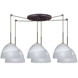  BESA 6JC Tania Opal Frost Bronze Pendant 120v Midi