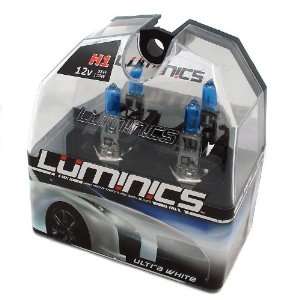   Luminics Ultra White H1 Halogen Headlight Light Bulb 5150k Automotive