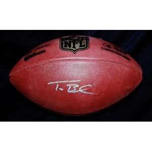  Tom Brady Autographed Ball   Autographed Footballs Sports 