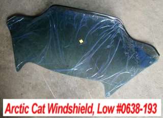 Arctic Cat Snowmobile Windshield #0638 193 EXT 550 580 LOW  