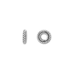    Bali Silver Thin Spacer of Twisted Wire Arts, Crafts & Sewing