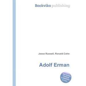  Adolf Erman Ronald Cohn Jesse Russell Books