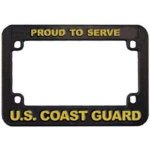  U.S. Coast Guard Motorcycle License Plate Frame 
