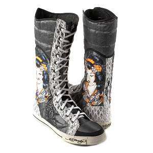 ED HARDY Shins Boots Womens New Size  