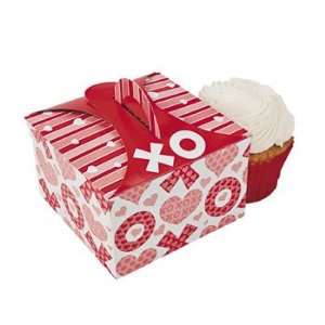  Valentines XOXO Party Cupcake Boxes   Candy & Cooking 
