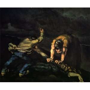  Oil Painting The Murder Paul Cezanne Hand Painted Art 