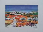Ella FORT Route Provence   LITHOGRAPHIE SIGNEE N items in ARTFEVER 