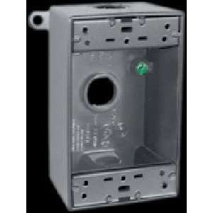  RAB B4 3/4 Weatherproof Single Outlet 4 Hole Box 3/4