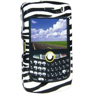  Amzer Snap On Case for BlackBerry Curve 8350i (Zebra Print 