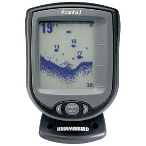 piranha 1 fishfinder just power on fish one touch fishfinder