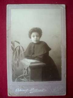1890 Cabinet Photo ARMENIAN GIRL TIFLIS Tbilisi GEORGIA  