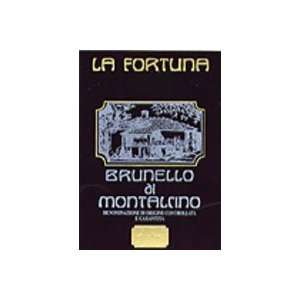  2006 La Fortuna Brunello Di Montalcino 750ml Grocery 